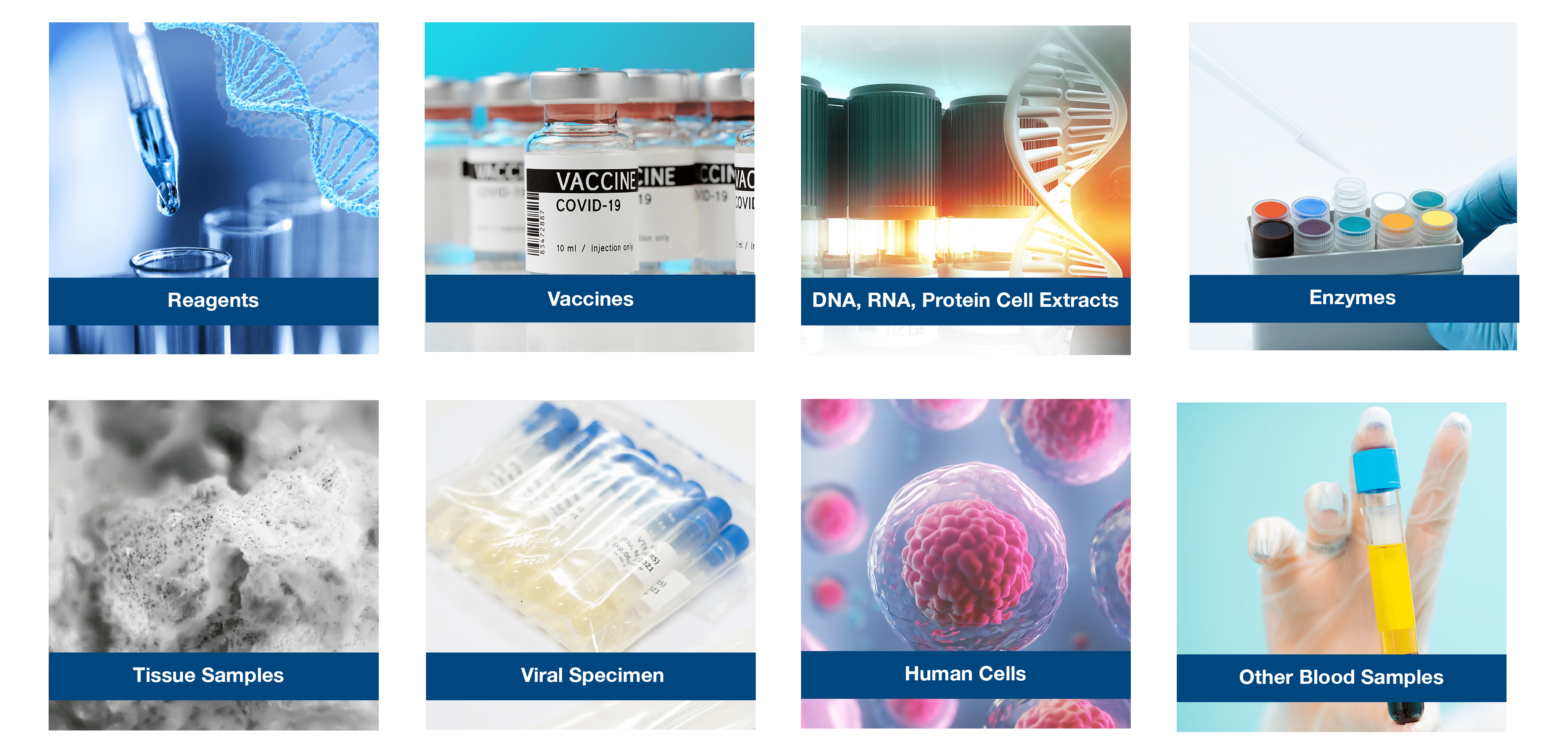 Samples for long-term storage and preservation in an Ultra-Low Temperature Freezer Samples for long-term storage and preservation in an Ultra-Low Temperature Freezer